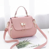 PU Leather Women Messenger Bag Lace Crossbody Bag Clutches Bolsas Femininas
