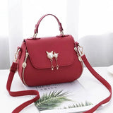 PU Leather Women Messenger Bag Lace Crossbody Bag Clutches Bolsas Femininas