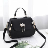 PU Leather Women Messenger Bag Lace Crossbody Bag Clutches Bolsas Femininas