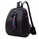 Women's Mini Backpack Oxford Shoulder Bag For Teenage Girls