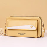 Solid Color Mini Shoulder Bag for Women