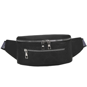 Diamond Lattice Ladies Chest Bag Female Shoulder Waist Packs