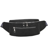Diamond Lattice Ladies Chest Bag Female Shoulder Waist Packs