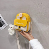 Canvas Small Square Bag Multifunctional Phone Package