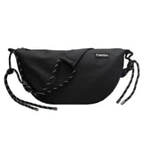 Ladies Large-capacity Shoulder Bag Canvas Dumpling Bag