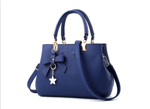 Ladies PU Leather Shoulder Bag Women Handbag Lady Messenger Bag
