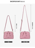 Ladies PU Leather Shoulder Bag Women Messenger Bag Shell Bag