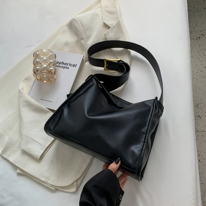 Soft Leather Women Bag Elegant Messenger Bag