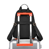 Ladies Casual Shoulder Backpack with Rivet Diamond
