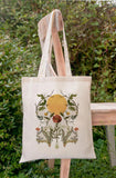 Strawberry Canvas Tote Bag Reusable Shopping Bag Women's School Bag