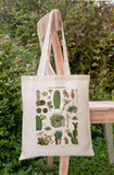 Strawberry Canvas Tote Bag Reusable Shopping Bag Women's School Bag