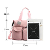 European Style Nylon Shoulder Bag Large Travel Bag