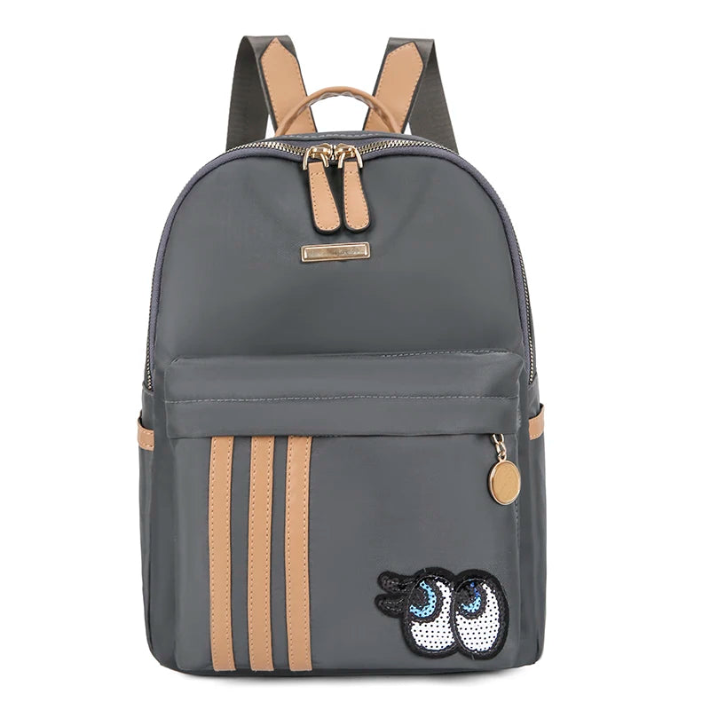 Large Capacity Backpack Waterproof Anti Theft Oxford Cloth Backpack