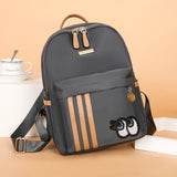 Large Capacity Backpack Waterproof Anti Theft Oxford Cloth Backpack