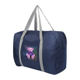 Bear Print Duffle Bag for Men and Women - Large Capacity Travel Luggage