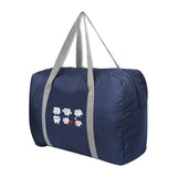 Large Capacity Folding Travel Bags Handbag Duffle Bag Teeth Printed