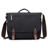 Large Capacity Vintage Canvas Briefcase Men Messenger Bags