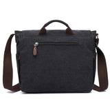 Large Capacity Vintage Canvas Briefcase Men Messenger Bags