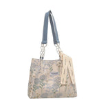 Large-capacity Canvas Shoulder Tote Bag