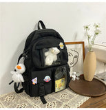 Large Capacity Student Schoolbag Waterproof Anti-Theft Backpack