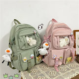 Large Capacity Student Schoolbag Waterproof Anti-Theft Backpack