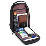 Men's Outdoor Canvas Chest Bag Messenger Bag With USB Charging