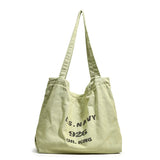 Canvas Women Bags Large Capacity Reusable Shopping Bag Retro Handbags