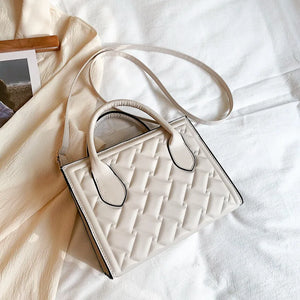 Lingge Clutch Bags High Handbags Leather Duffle Bag