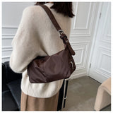 Large Nylon Shoulder Bag for Women