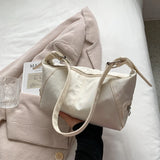 Large Nylon Shoulder Bag for Women