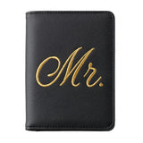 Mr and Mrs Passport Cover Set