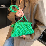 Embroidered Thread Messenger Bag for Women