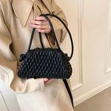 Embroidered Thread Messenger Bag for Women