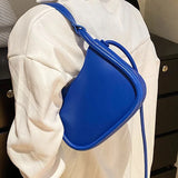 Women's Leather Crossbody Bag with Long Belt