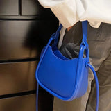 Women's Leather Crossbody Bag with Long Belt