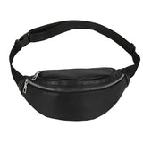 Women's PU Leather Waist Belt Bag Fanny Pack Shoulder Crossbody Chest Pack
