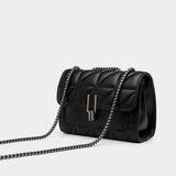 Leather Chain Crossbody Bags for Women Handbags Shoulder Bags