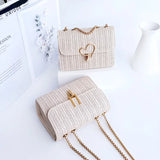 Women's Small Square Crossbody Bag Shoulder Handbag