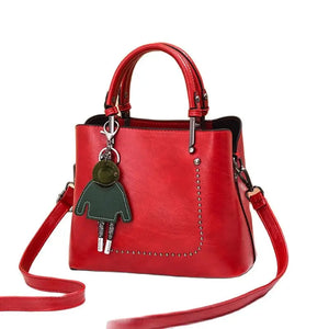 Soft Tassel Shoulder Bag PU Stylish Crossbody Shoulder Bags