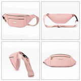 Waterproof Waist Bag Fanny Pack Female Male Belt Bag Pouch