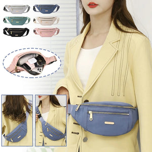 Waterproof Waist Bag Fanny Pack Female Male Belt Bag Pouch