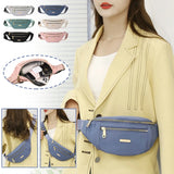 Waterproof Waist Bag Fanny Pack Female Male Belt Bag Pouch