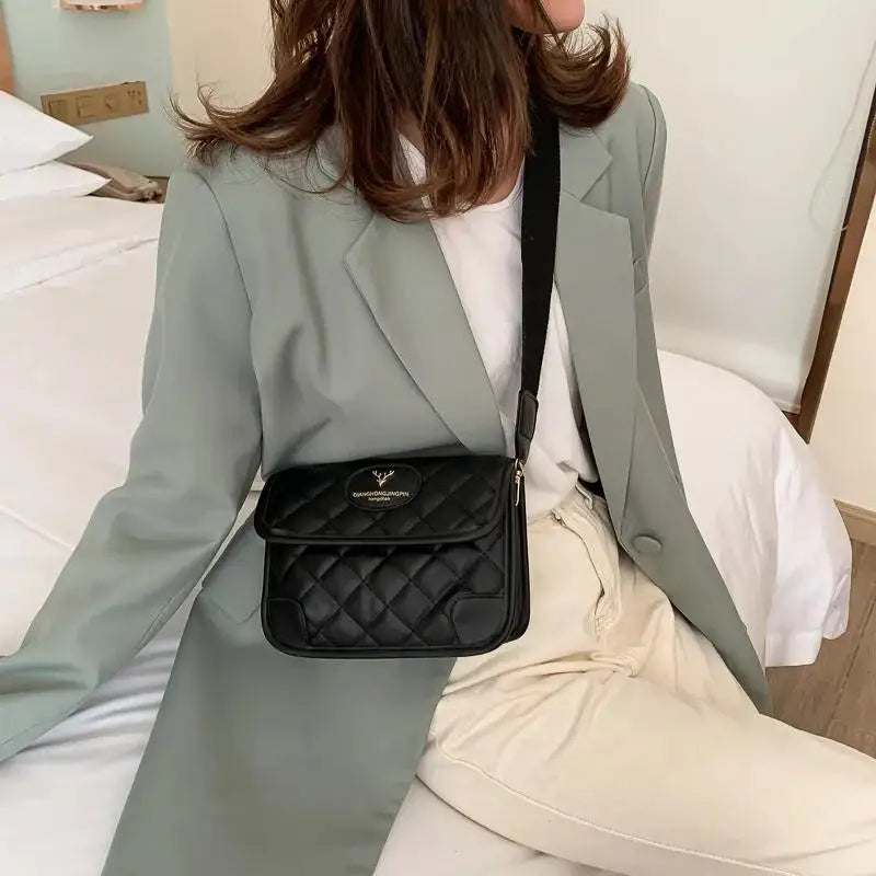 Retro Rhombus Envelope Bag Crossbody for Women