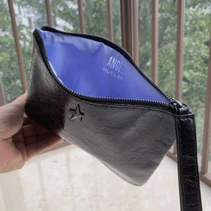 Mugler Makeup Bag Crack Hand Carrying Envelope Wash Bag