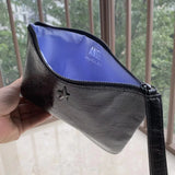Mugler Makeup Bag Crack Hand Carrying Envelope Wash Bag