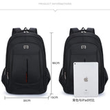 Large Business Men Backpack Oxford School Shoulder Bags Male Backpack