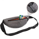 Men Waist Bag Pack Casual Money Phone Belt Bag Canvas Fanny Pouch