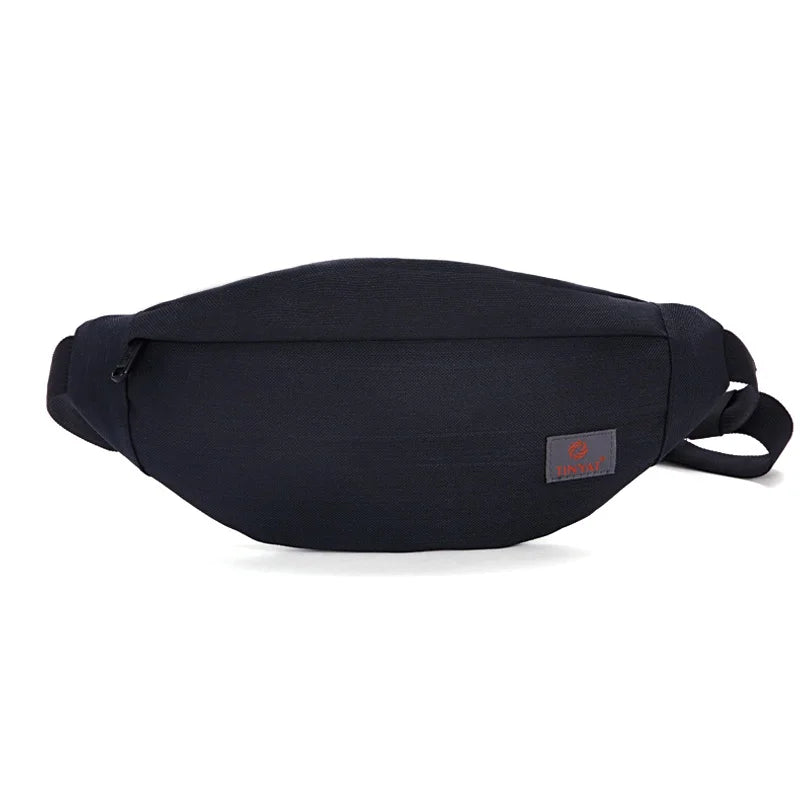 Men Waist Bag Pack Casual Money Phone Belt Bag Canvas Fanny Pouch