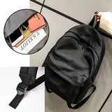 26 Letters Print School Backpack for Teen Girls Women Shoulder Laptop