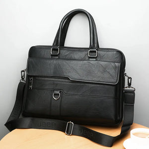 Men Briefcase Bag High Business Famous PU Leather Shoulder Messenger Bags